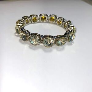 Rhinestone stretch bracelet